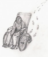 Na vozíku